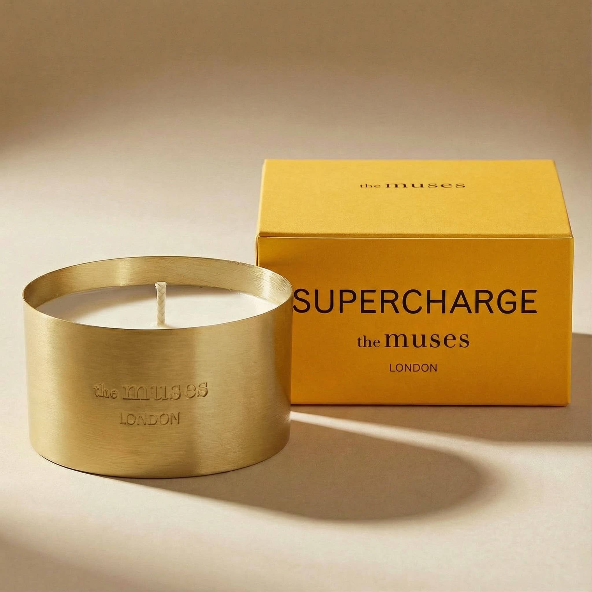 SUPERCHARGE Luxury Scented Candle | Citrus Candle 110g/3.8oz