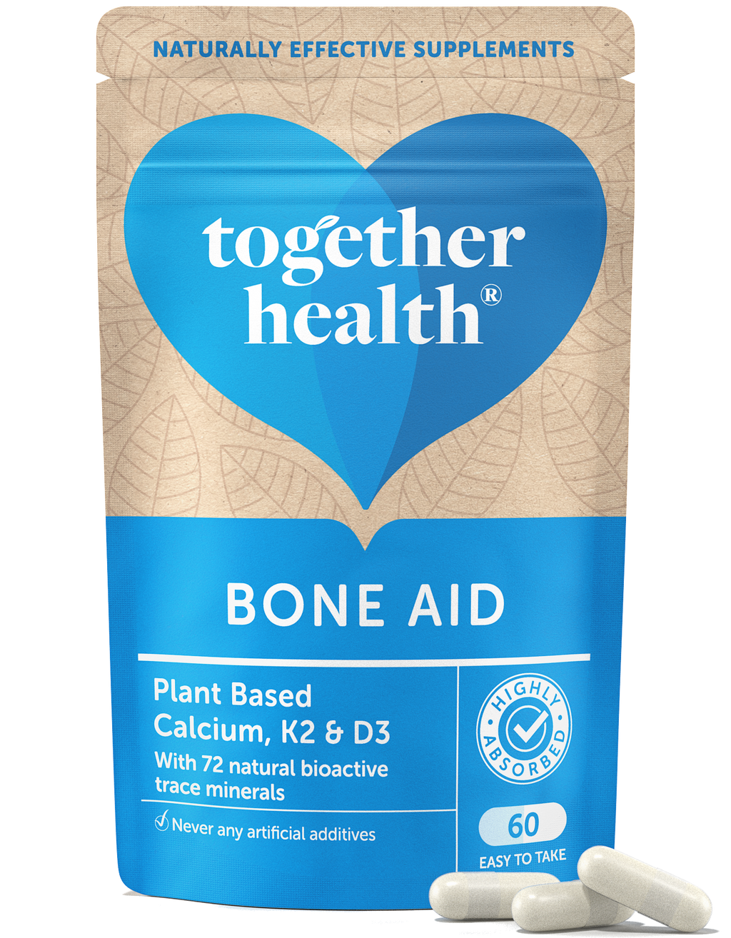 Bone Aid – Bone Vitamins – 60 Capsules