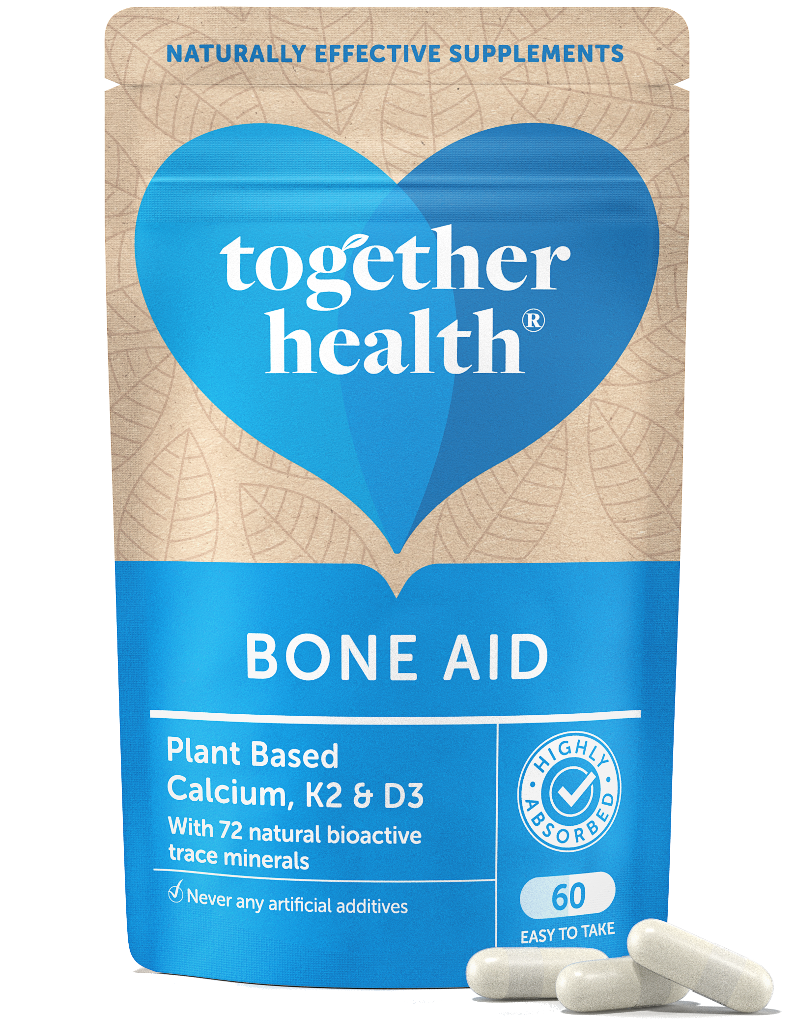 Bone Aid – Bone Vitamins – 60 Capsules