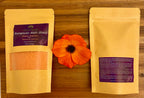 Eight 100g Luxury Natural Bath Blends in Eco-Pouch