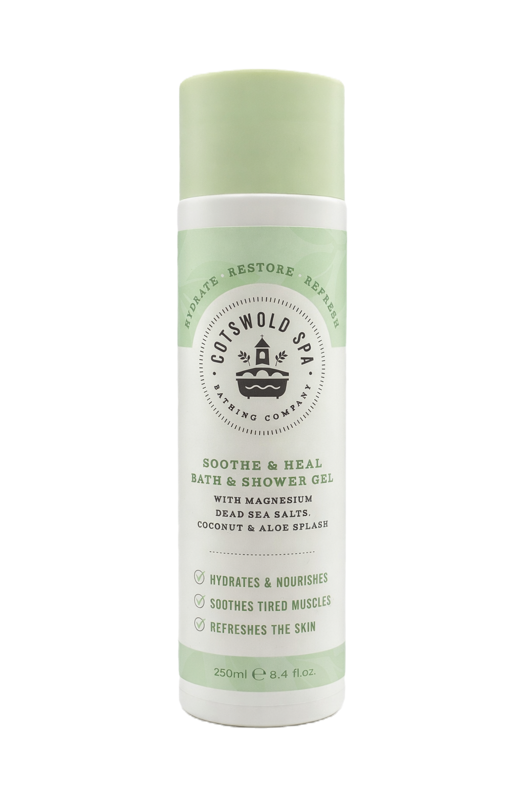 Soothe & Heal Dead Sea Salts Shower Gel (Coconut & Aloe Splash)