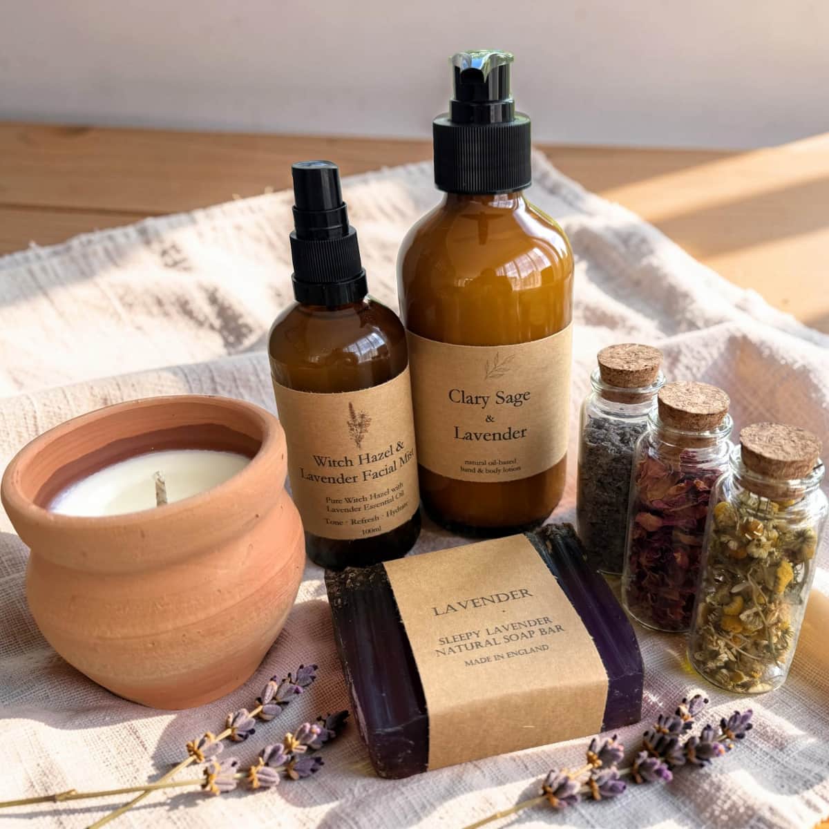 The Lavender Botanical Gift Set