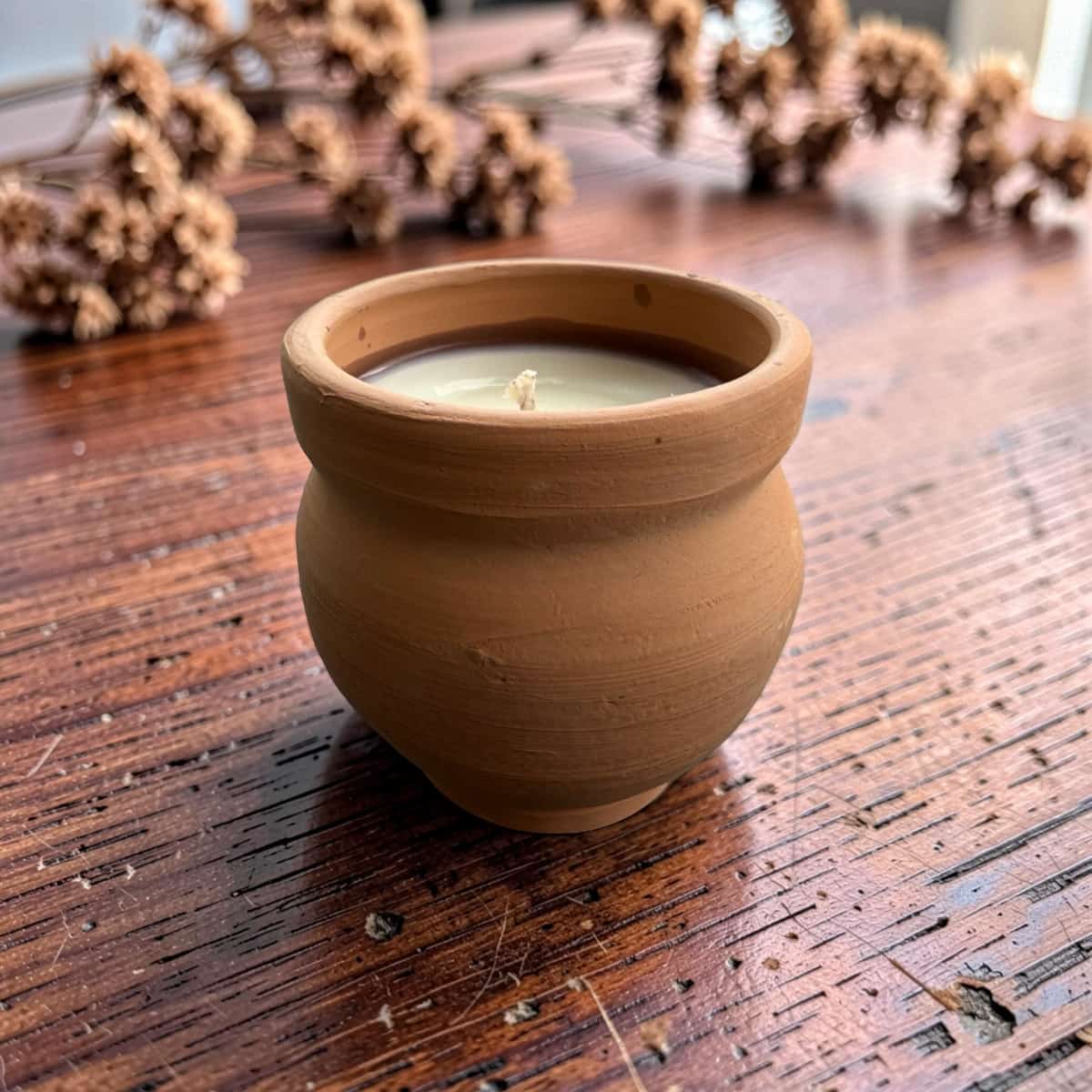 Mitti Kulhad Candle | Natural Wax & Essential Oil