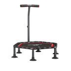 Indoor Fitness Trampoline with Handrail