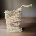 Linen Exfoliating Soap Saver Bag