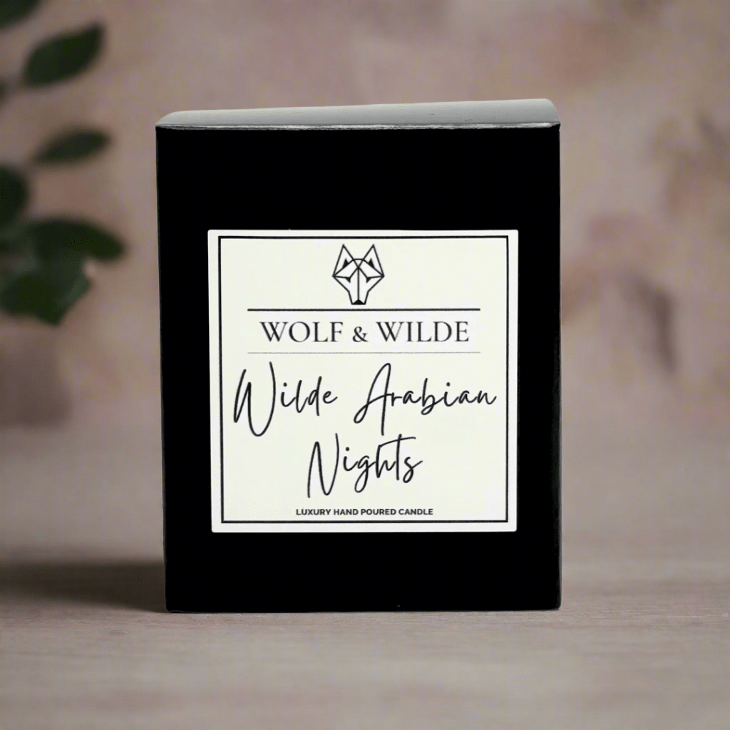 Wilde Arabian Nights Luxury Handmade Aromatherapy Scented Candle